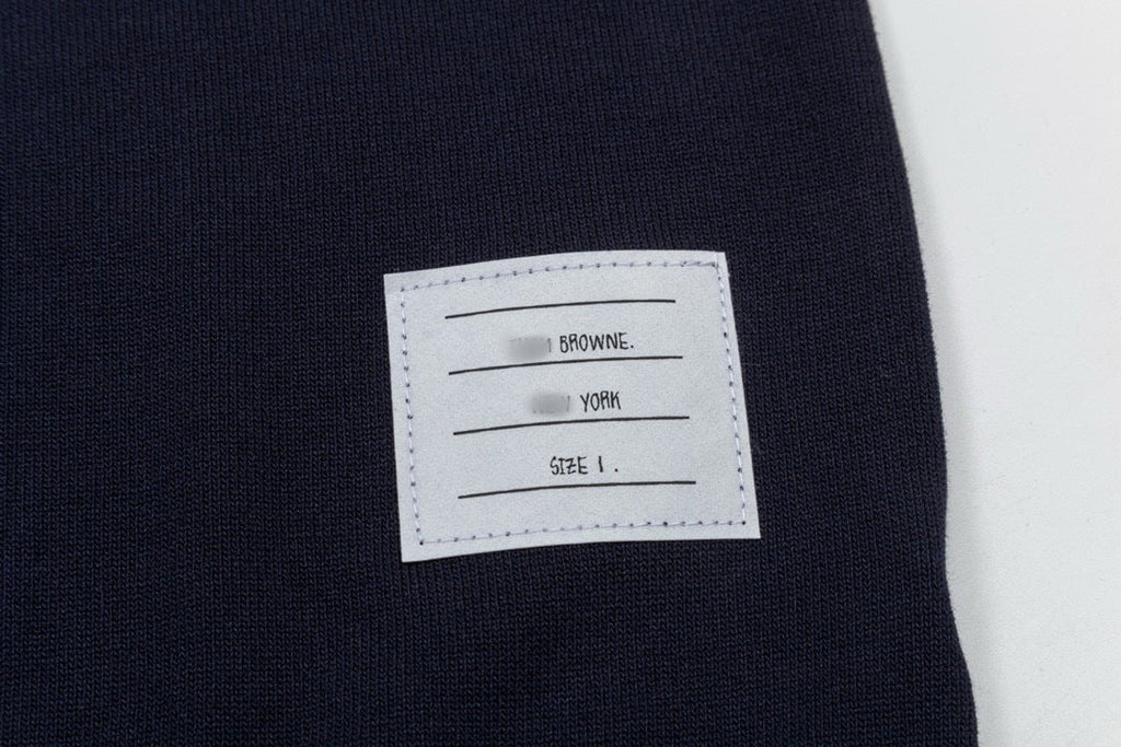 Four-Bar Stripe Knit Tee | Thom Browne
