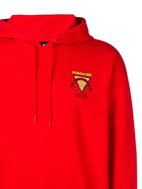 PUMA X XO logo printed hoodie