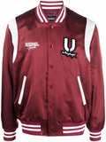 Undercoverism logo-patch baseball jacket