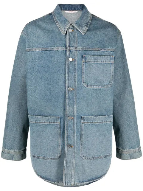 Valentino Garavani VLogo Signature denim shirt