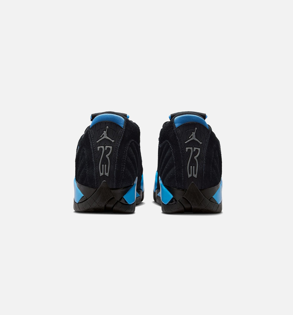 Air Jordan 14 Retro “Black & University Blue” Grade School Shoes