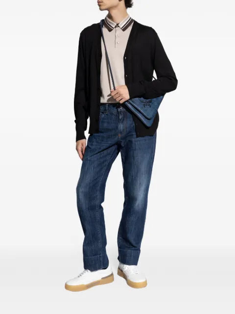 Dolce & Gabbana logo-embroidered cardigan