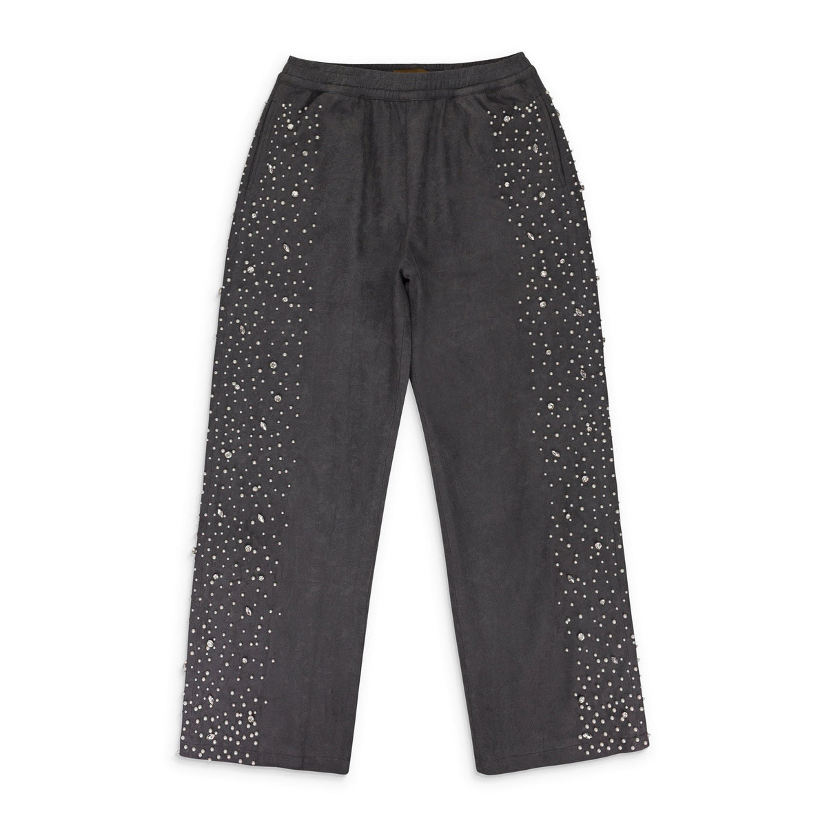 GREY CASHEW BLOSSOM PEARL SWEATPANTS