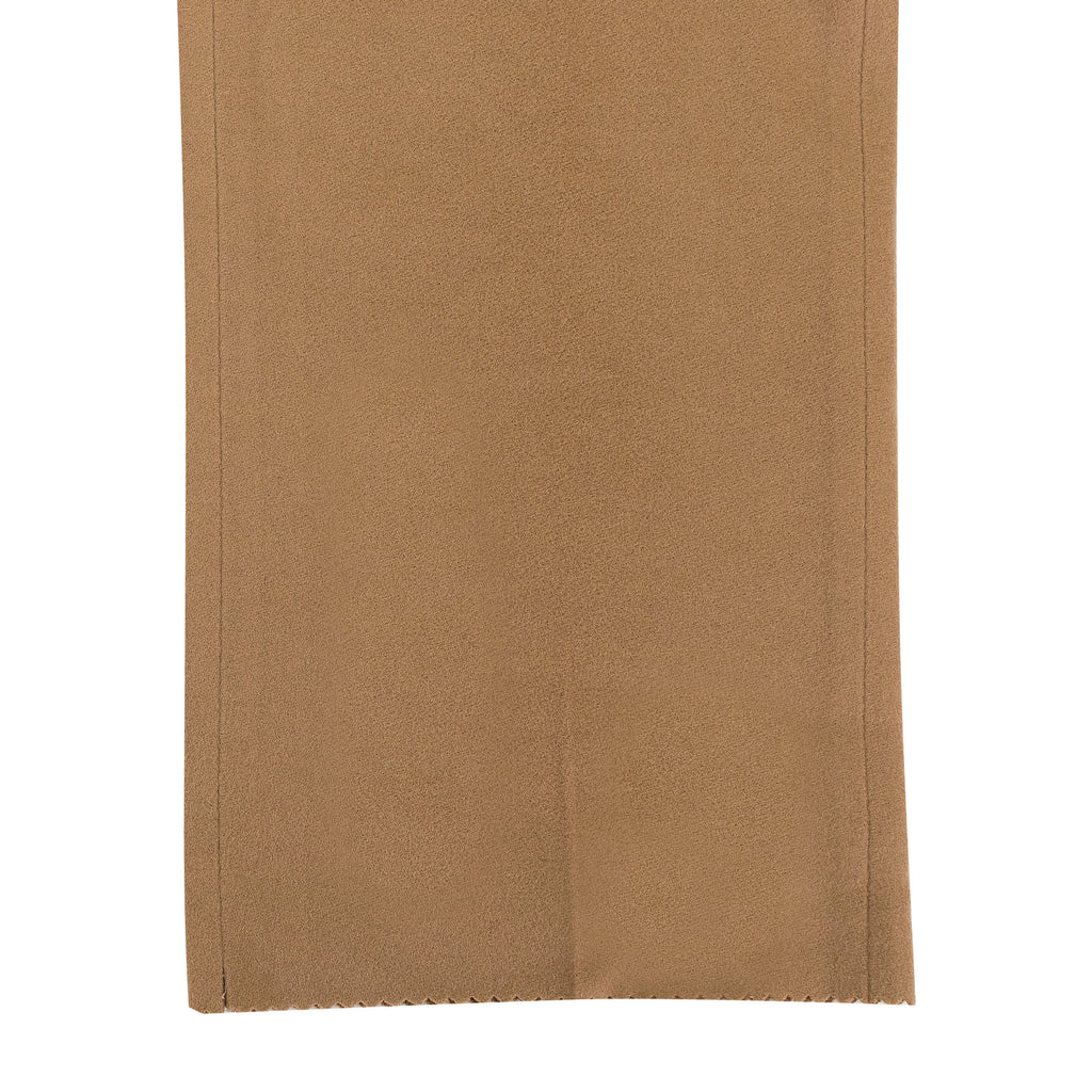 BEIGE CAMEL SUIT PANTS