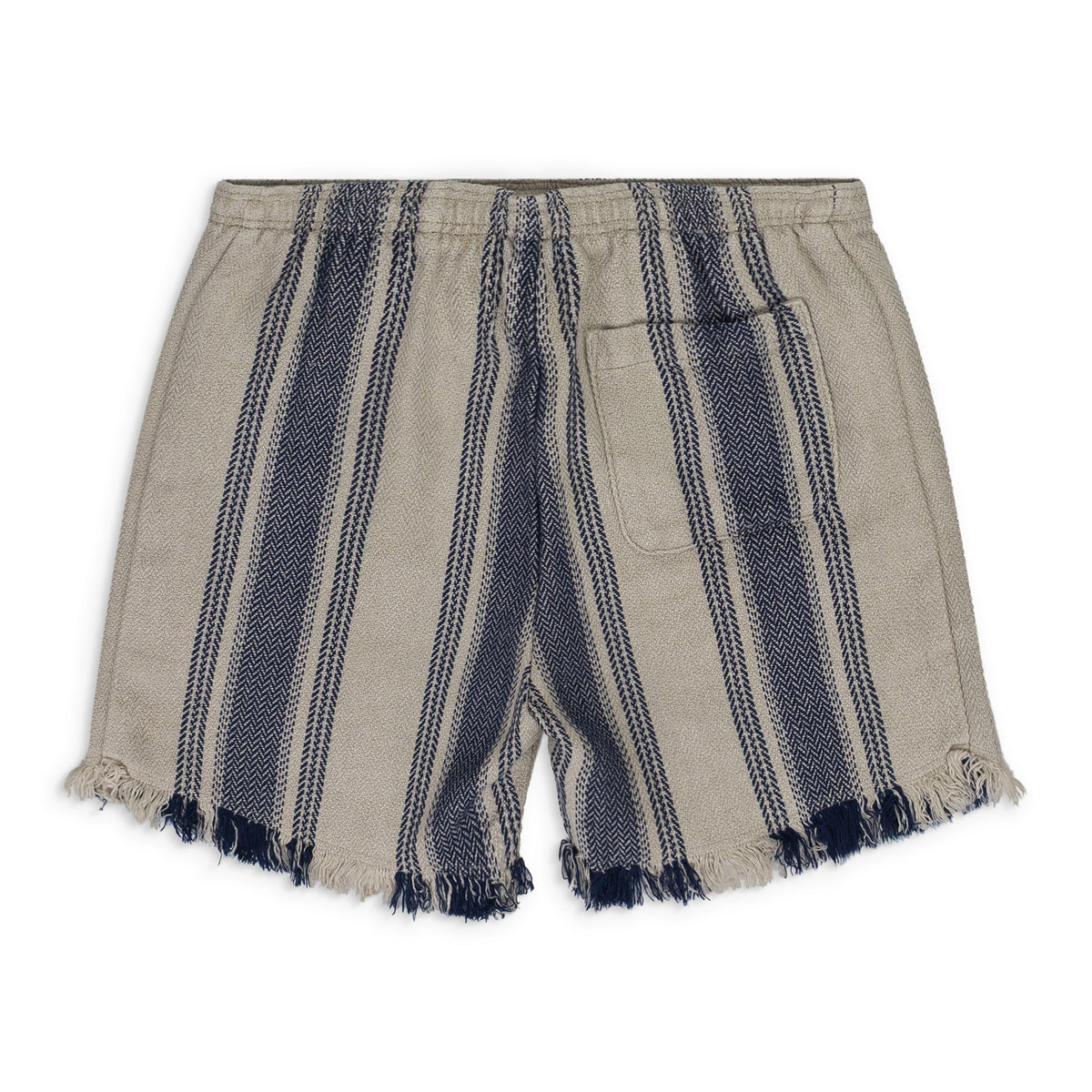 Grey Stripe Linen Training Pants