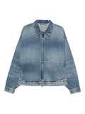 FEAR OF GOD ESSENTIALS zip-front denim jacket