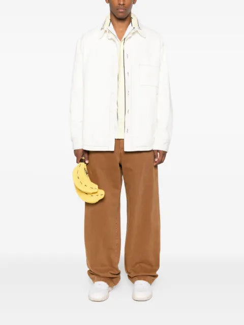 Jacquemus contrast-stitch shirt jacket