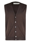 Filippo De Laurentiis buttoned sleeveless gilet