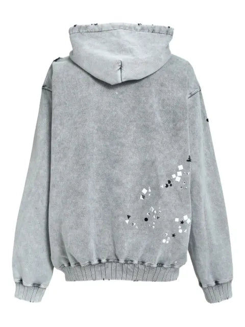 Maison MIHARA YASUHIRO distressed hoodie