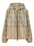 Burberry gradient Check newport hooded jacket