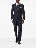 Boggi Milano micro patterned stretch wool blazer