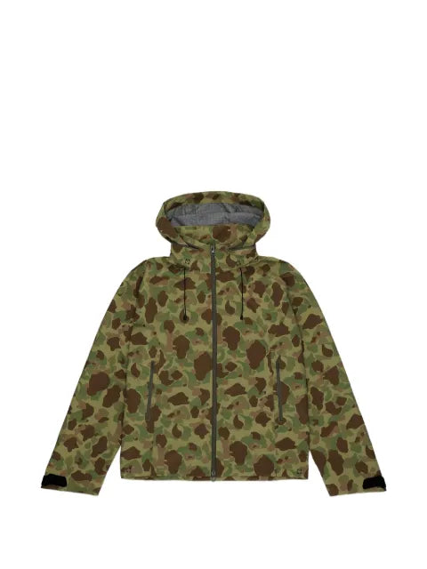 Fortela zip fastening hooded jacket