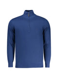 COVERI MOVING quarter-zip fine-knit pullover