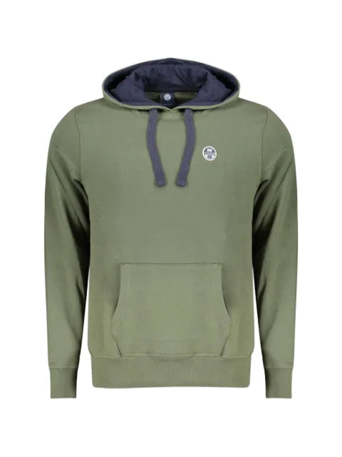 North Sails drawstring-hood kangaroo-pocket hoodie