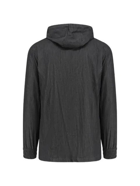 Kiton zip-up hooded jacket