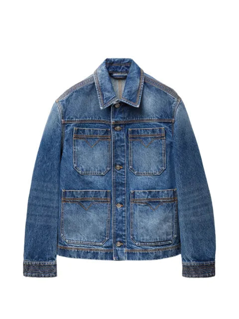 Versace denim blouson