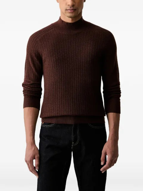 Trussardi wool high-neck sweater