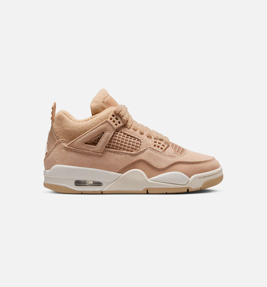 Air Jordan 4 Retro 'Cozy Girl' - Women's Lifestyle Sneaker (Hemp/Light Orewood Brown)