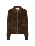 Pierre-Louis Mascia Gridox patterned corduroy jacket
