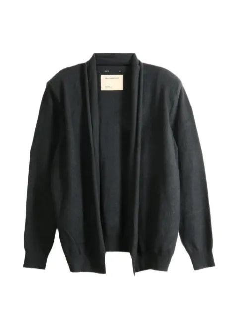 Frenckenberger shawl-collar knitted cardigan
