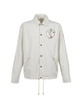 Moncler x Gilga Farm by Donald Glover Satsuma graphic-patch shirt jacket