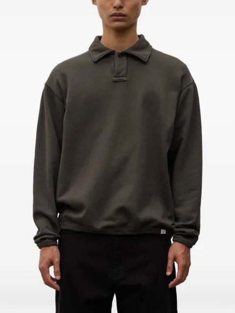 Norse Projects polo-collar sweatshirt