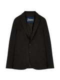 Herno logo-plaque blazer