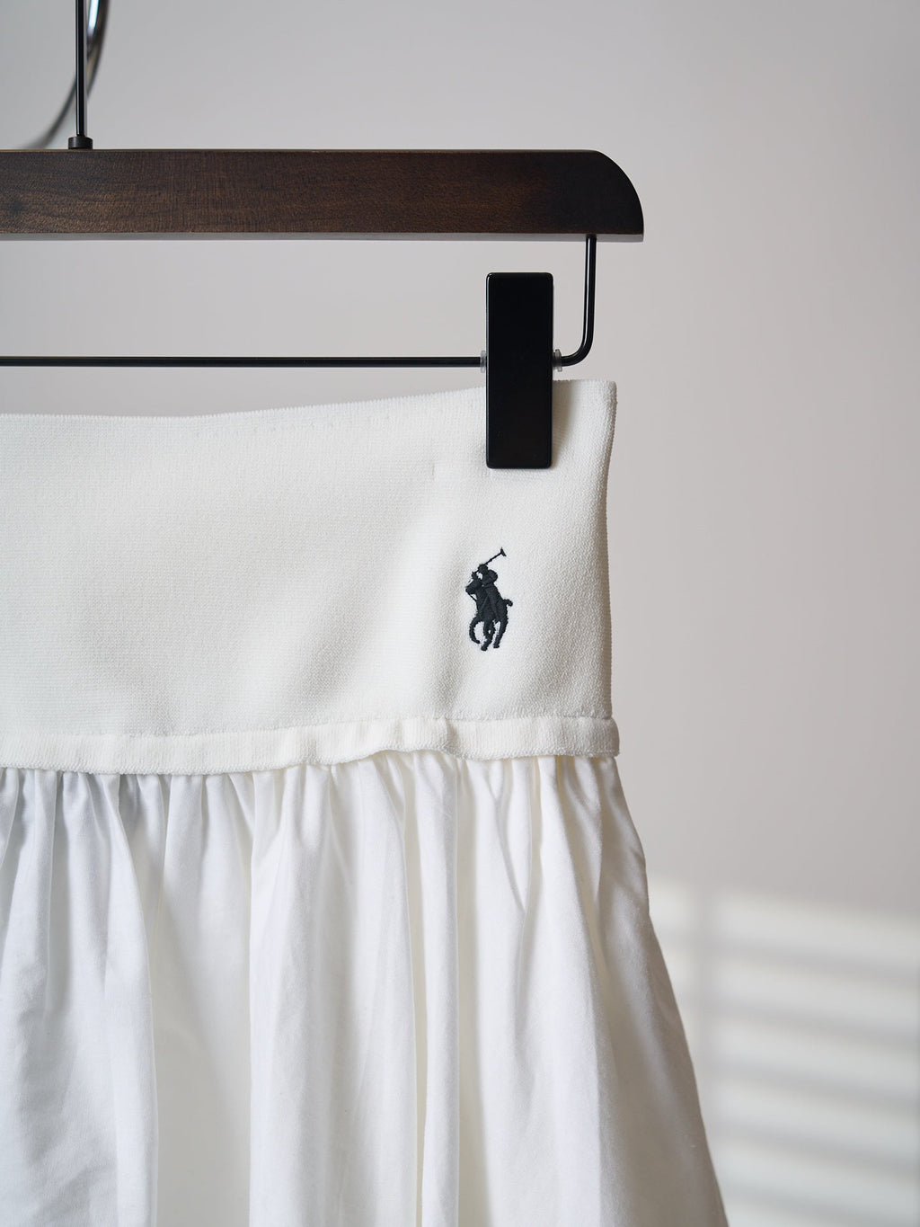 Polo Ralph Lauren Women’s Pleated Mini Skirt With Pony Embroidery