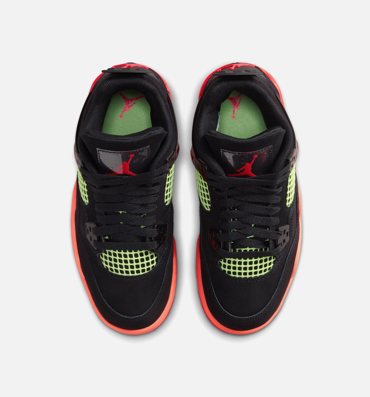 Air Jordan 4 Retro Black Infrared 23 Grade School Lifestyle Shoe – Black/Infrared 23/Bright Mango