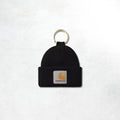 Carhartt WIP Mini Watch Hat Keychain: Black