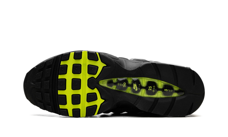 Nike Air Max 95 OG Big Bubble Neon (2025/2026) - Black/Neon Yellow (HM4740-001)