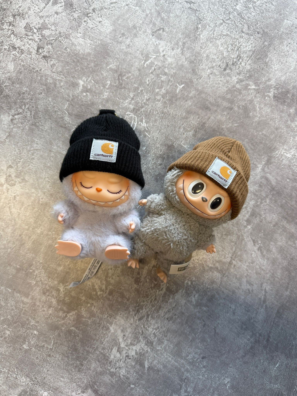 Carhartt WIP Mini Watch Hat Keychain: Black