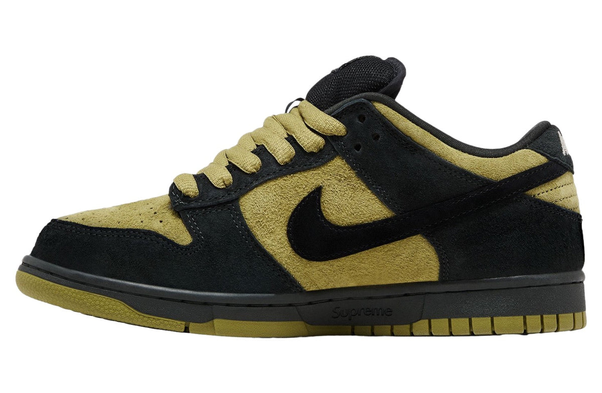 Supreme x Nike SB Dunk Low Camper Green / Black HQ8487-300