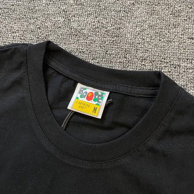 BAPE Green Camo Big Ape Head Men's T-Shirt - White