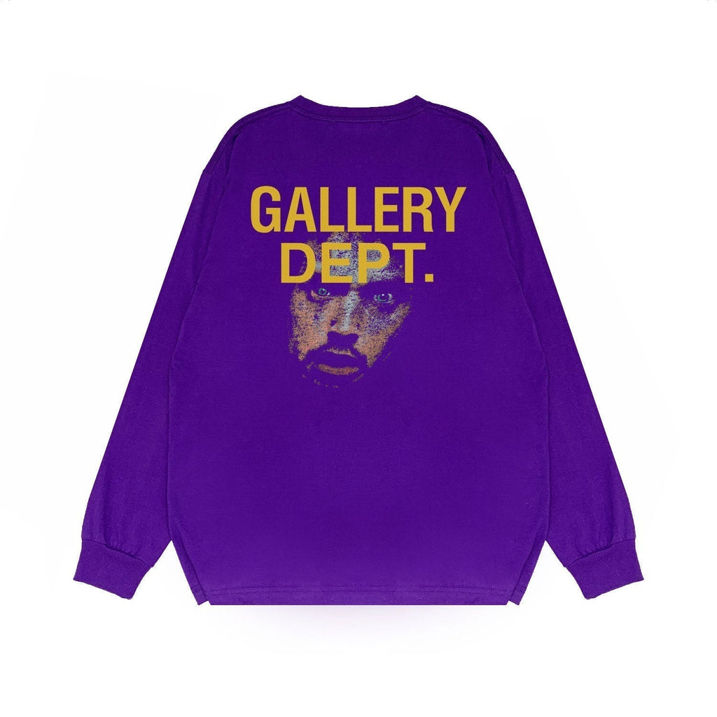 Gallery Dept Long Sleeved Shirt Fashion Brand Long Sleeve Long-Sleeved T-shirt Blouse