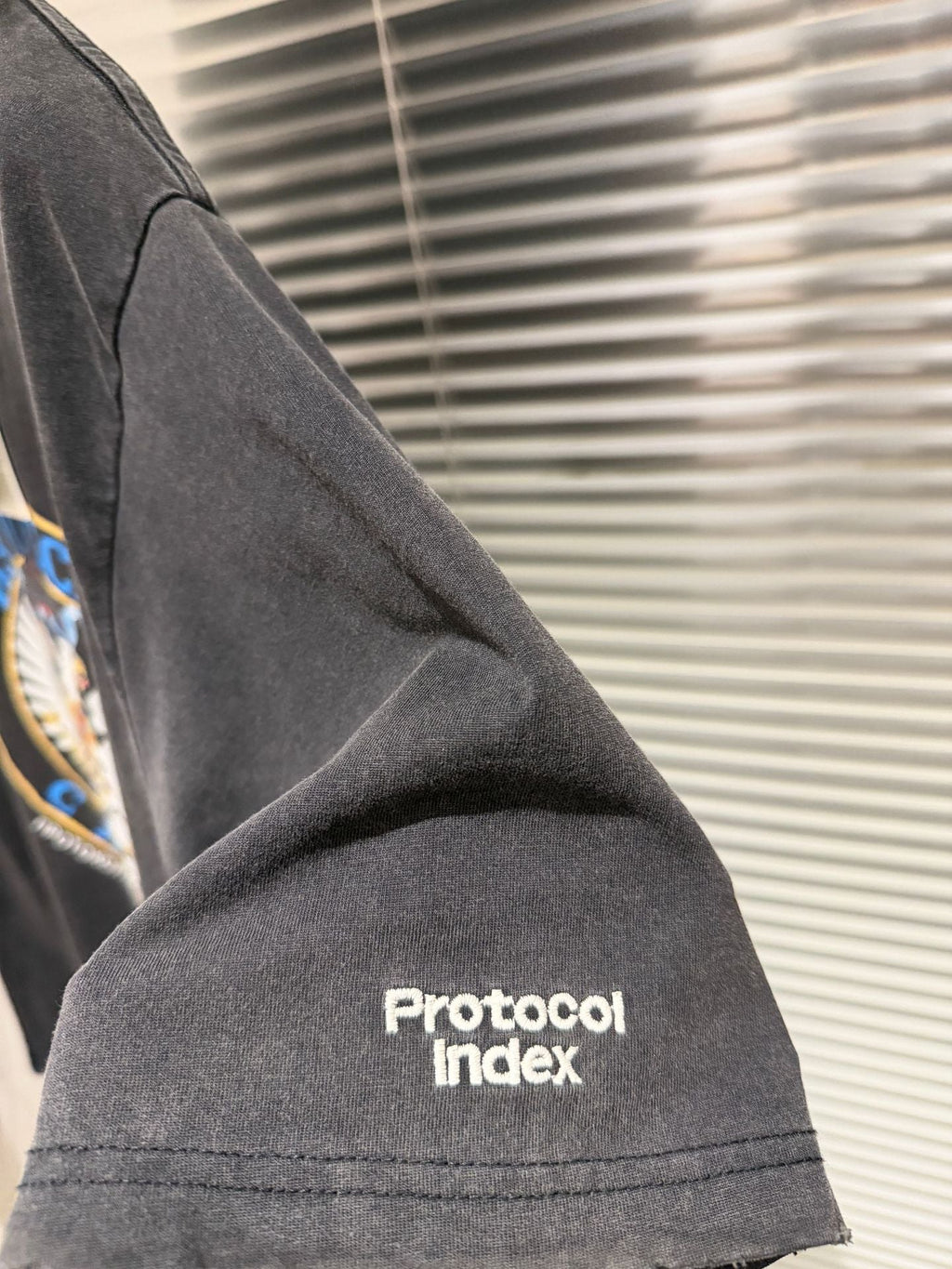 Protocol Index Two-Headed Eagle Graphic Short Sleeve Crewneck T-Shirt