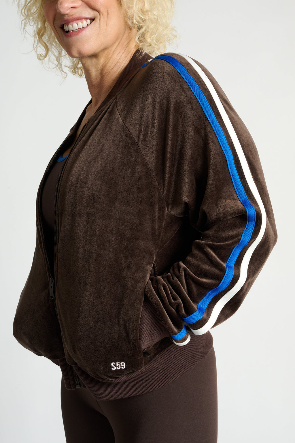 Heritage Velour Bomber