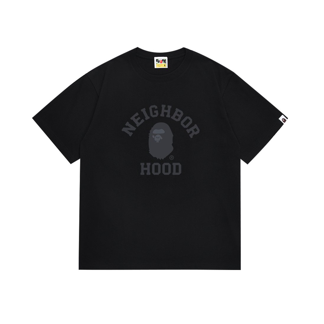 BAPE Neighborhood Hood Ape Head Graphic T-Shirt