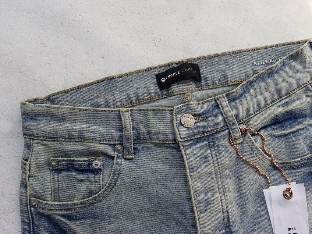 Purple Brand Sinners Graphic Skinny Jeans