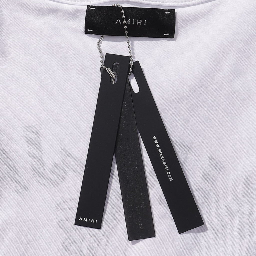 AMIRI Los Angeles Paint-Splatter Graphic T-Shirt