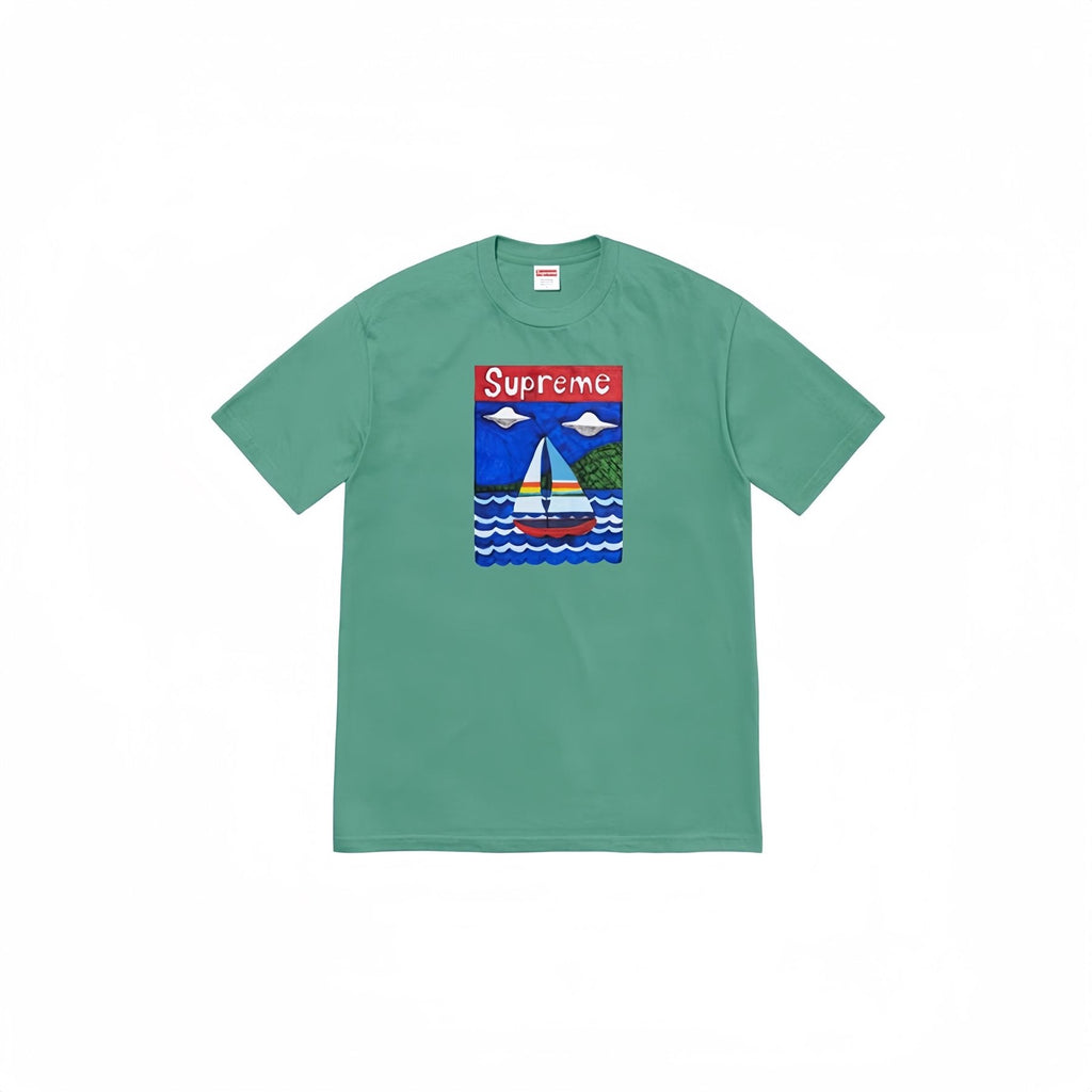Supreme Sailboat Graphic Short-Sleeve T-Shirt