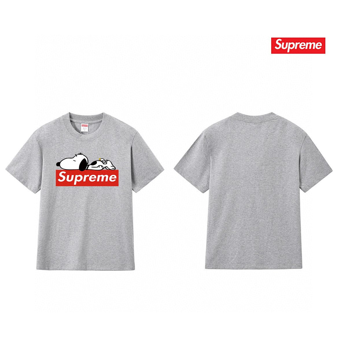 Supreme Snoopy Graphic Short-Sleeve T-Shirt