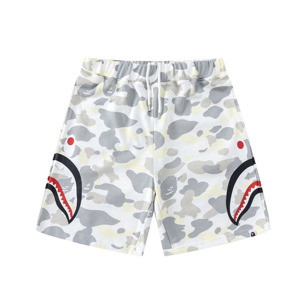 BAPE Shark Mouth Camouflage Shorts