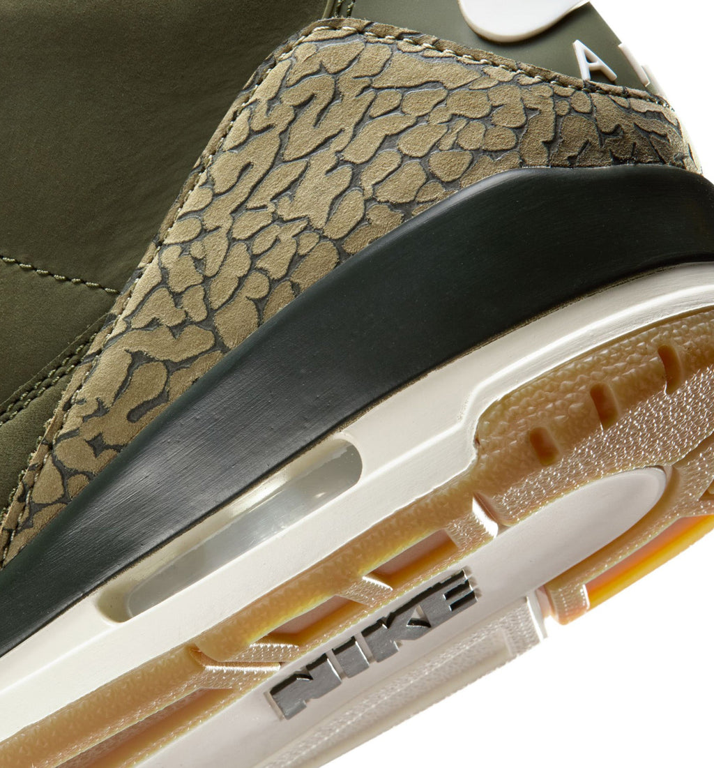 Air Jordan 3 Retro Medium Olive Men's – Medium Olive/Sequoia/Neutral Olive/Sail/Total Crimson