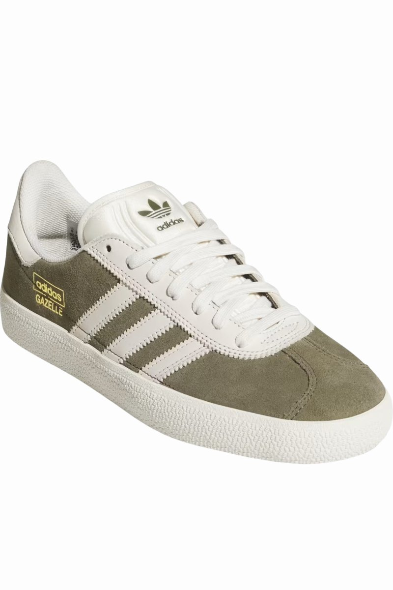 ADIDAS SKATEBOARDING GAZELLE ADV Olive / White