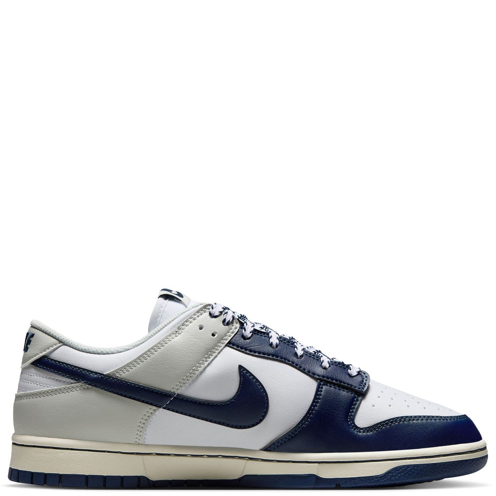 Men's Nike Dunk Low Retro White/Midnight Navy (IM2222 101)