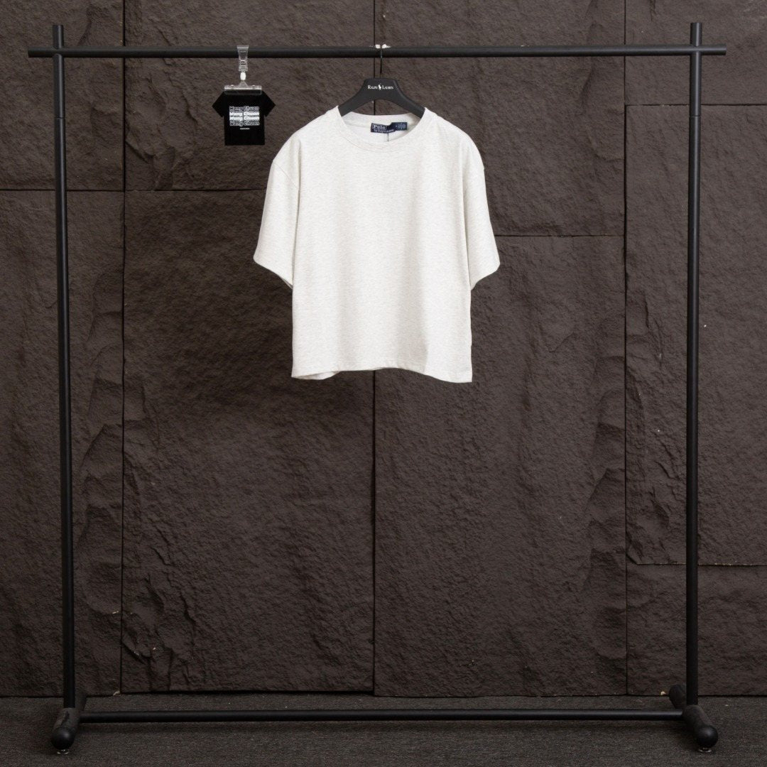 Ralph Lauren Embroidered Pony Oversized Drop-Shoulder T-Shirt