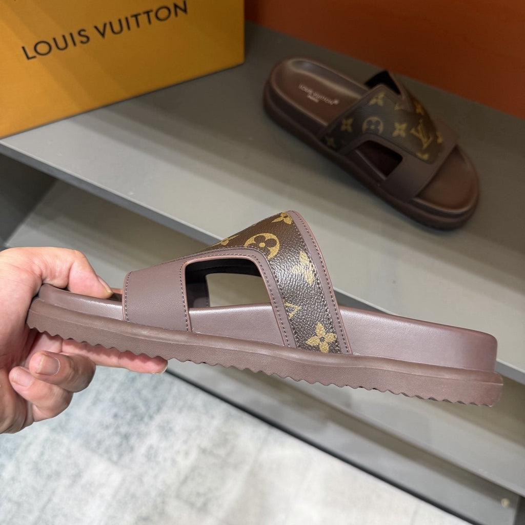 Louis Vuitton Oasis Cutout Slide Sandals