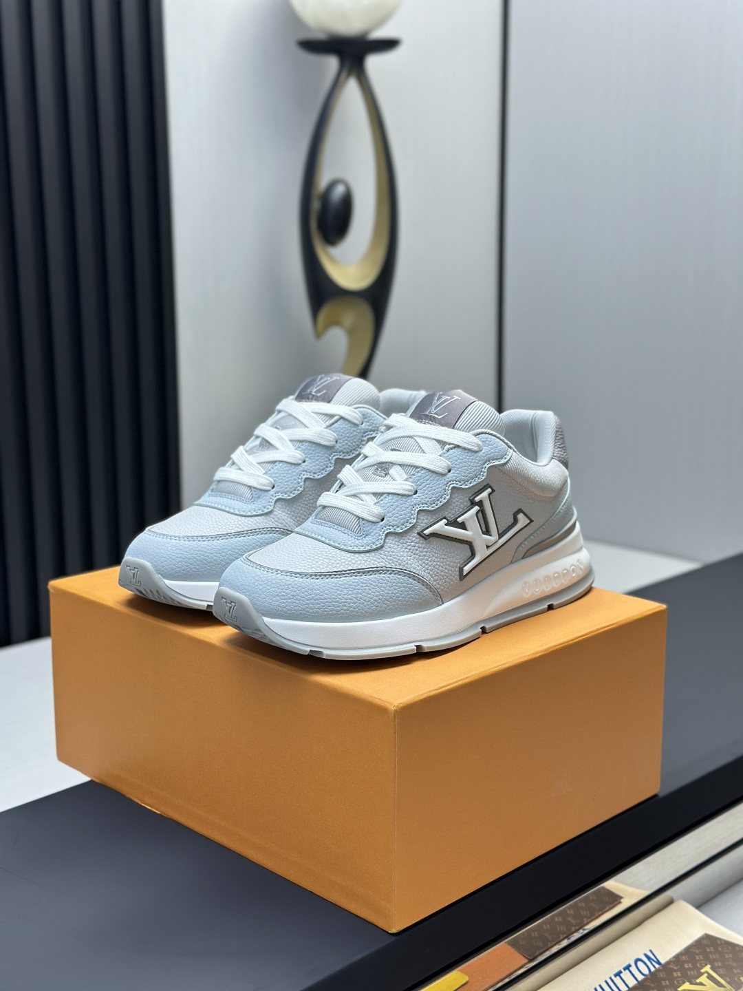 Louis Vuitton Low-Top Lace-Up Sneakers
