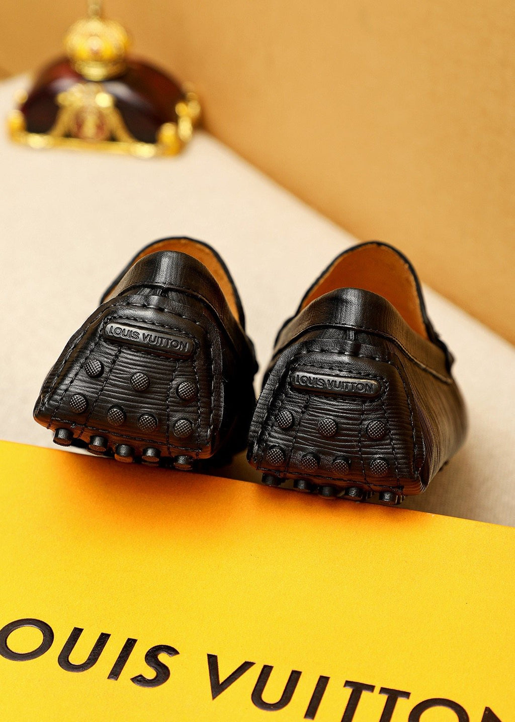 Louis Vuitton Textured Driving Shoes